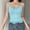 Sky Blue, variant on Womens Cotton Camisoles Lace V Neck Tank Top Spaghetti Strap Slim Fitted Sexy Cami Tops Going Out Cute Shirts Beach Travel Clothes, Beige L