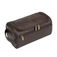 thumbnail image 1 of Large Capacity PU Leather Toiletry Bag - Multi-Functional for Cosmetics & Toiletries, Customizable & Lightweight, 1 of 5
