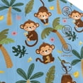 thumbnail image 4 of Kdxio Unisex Monkeys Swinging from Palms Pattern Baseball Cap Unisex Washed Classic Adjustable Hat, 4 of 7