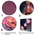 thumbnail image 3 of Designart Pink And Blue African American Woman I Canvas Wall Art, 3 of 5