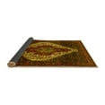 thumbnail image 2 of Ahgly Company Indoor Round Persian Yellow Traditional Area Rugs, 6' Round, 2 of 4