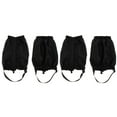 thumbnail image 1 of s bajas de montaña - 2 pares - Leggings s para botas con cubierta protectora para hombres, mujeres, pesca, , viajes, nieve, , Negro Macarena Polainas para caminar, 1 of 8