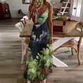 thumbnail image 2 of The Cat Is Hiding Design Sleeveless Dress Woman Fashion Long Dresses Women's Summer Suit Dress 2025, 2 of 6