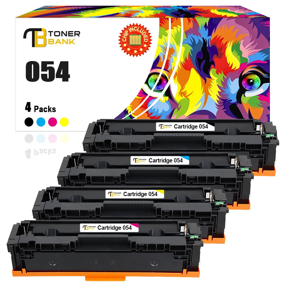 Toner Bank Compatible Toner Cartridge for Canon 054 054H CRG054 Color Image Class MF644Cdw