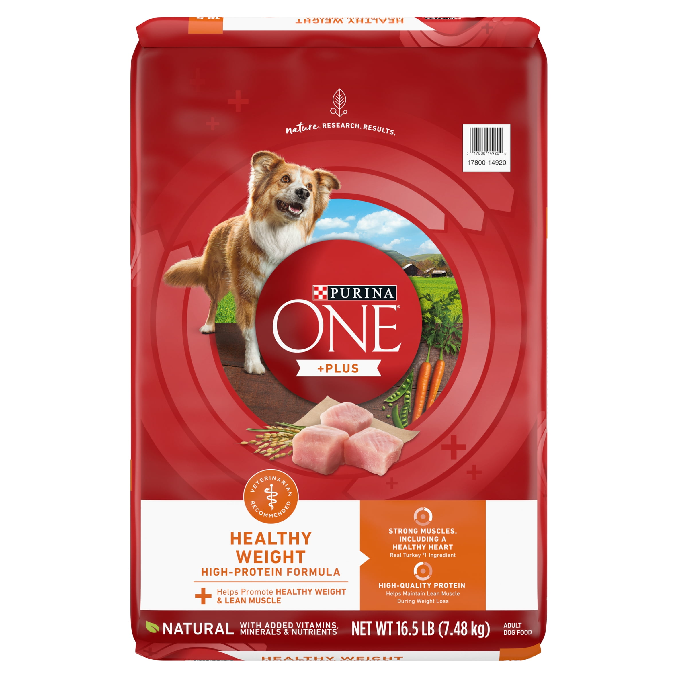 Purina ONE Natural, Weight Control Dry Dog Food, +Plus Healthy Weight