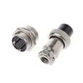 thumbnail image 3 of Aviation Plug Male & Female Wire Panel Metal Connector 16mm 2/3/4/5/6/8/9 Pin GX16, 3 of 15