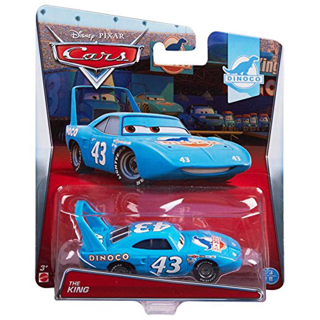 Disney/Pixar Cars Dinoco The King Diecast Vehicle, Dinoco