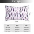 thumbnail image 2 of Balery Lavender Flowers Funda de Cojín Estampada, Regalos para Mujeres, Regalos de Amor para Ella, Regalos para Novia o Esposa, Funda de Almohada-16"x24", 2 of 6