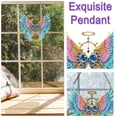 thumbnail image 6 of ARTopod 4PCS DIY Dot Diamond Pendant Diamond Art Painting Colorful Wings Creative Design Home Decoration Pendant (Single Side Dot Diamond)-LY607+LY608+LY609+LY610, 6 of 12
