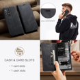 thumbnail image 6 of Wallet Case for Samsung Galaxy A73 5G,Magnetic Protect PU Leather Flip Case with Card Holders RFID Blocking Kickstand Shockproof Protection Cover for Samsung Galaxy A73 5G (Black), 6 of 18