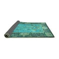 thumbnail image 2 of Ahgly Company Indoor Rectangle Persian Turquoise Blue Traditional Area Rugs, 5' x 8', 2 of 4