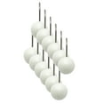 thumbnail image 4 of Mainstays by Becky G. & Alejandra 13-Piece Stripe Fabric Shower Curtain Set, White, 4 of 11