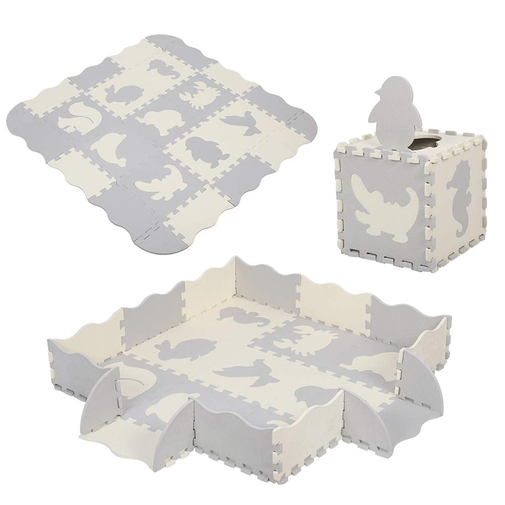 40 x Kid Baby Crawling Soft Eva Foam Mat Interlocking Tiles Play Area Puzzle Mat 