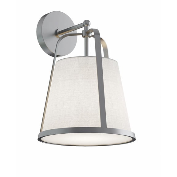 LIZS15MBSN AFX Lizzette - 1 LED Wall Sconce-15 Inches Tall and 15 Inches Wide-Satin Nickel Finish