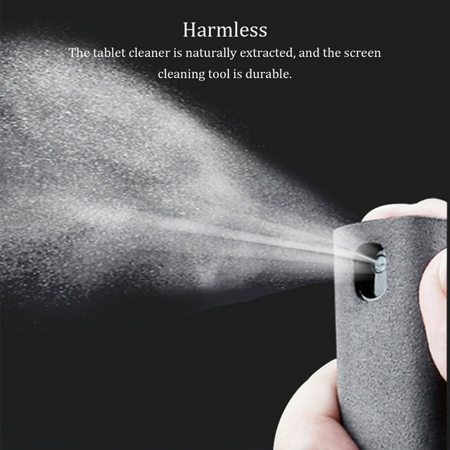 Laptop Monitor Cleaning Liquid Universal Replacement Clean Spray Clean Spray Fingerprint-Proof Professional Lightweight Water Sprayer Gray