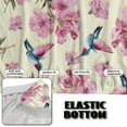 thumbnail image 6 of Xixirimido Futon Slipcover Armless Futon Bed Sofa Cover Furniture Protector with Elastic Bottom, Soft and Washable Futon Covers for Sofa Bed, Cherry Blossom Hummingbird, 6 of 8