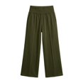 thumbnail image 5 of Women High Waist Wide Leg Sweatpants JIANLAI Elastic Soft Knit Loose Trousers With Side Pockets For Yoga Travel Daily Streetwear, 5 of 5