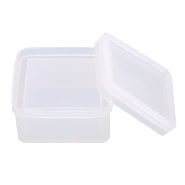 Molde de silicona para Cajas de Joyería Sunnimix moldes de silicona para resina cuadrado