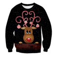 thumbnail image 4 of Suéteres de otoño e invierno para hombre, suéteres con estampado 3D de Papá Noel y muñeco de nieve, suéteres casuales de moda para deportes callejeros para hombre, 4 of 5