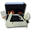 Joy Enterprises FP44470 Fury Camping Utensils with Detachable Fork, Spoon and Knife, All Stainless with Nylon Pouch
