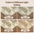 thumbnail image 7 of Design&I 2'x3' Ultra Soft Door Mat, Abstract Geometric Ash Berber Inspired Motifs Scattered Layout None Fluffy Washable Easy Care Indoor rug for Bedside Entryway, 7 of 7