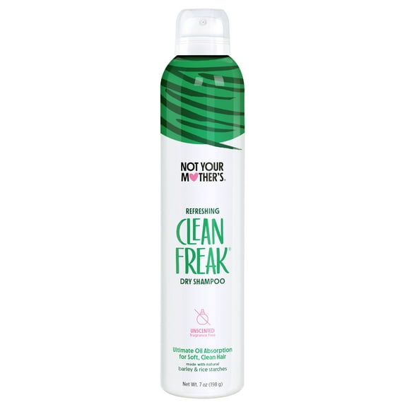 Not Your Mother's Clean Freak Unscented Dry Shampoo, 7 oz