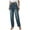 Z2-Blue, variant on Womens Stretch Wide Leg Jeans High Waist Seam Front Tummy Control Straight Leg Jeans Bootcut Baggy Denim Pants Blue, M