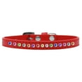 thumbnail image 6 of Dog, Puppy  Pet Fashion Collar, "One Row Confetti Crystal Rimsets", 6 of 6