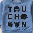 thumbnail image 6 of XBASW Baby Newborn Boys Girls Tracksuit 2 Pieces Set Letter Print Long Sleeve Sweatshirt + Sweatpants Spring Fall Sweatsuit Outfit 0-3T, 6 of 10