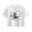 WHITE, variant on Instant Message - Baseball Shirt Tear - Youth Girls Boxy T-Shirt