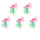 thumbnail image 4 of Flamingo Cake Candle Hawaiian Party Desktop Insert Assorted Color Illumination 30Pcs, 4 of 5