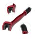 thumbnail image 3 of Cepillo Limpiador de Cadena para Bicicleta con Triple Cepillo Lateral, Ideal para Limpieza de Piñón y Platos, Color Rojo, Material ABS, 3 of 6