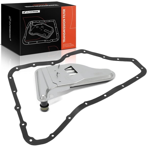 A-Premium Automatic Transmission Fluid Filter with Pan Gasket, Compatible with Chevry, Buick, Cadillac, Oldsmobile & Pontiac - 1991-2011 - Equinox, Malibu, Impala, LaCrosse, Regal, Grand Am & More