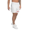 thumbnail image 2 of MH STUDIOS WHITE Men's Athletic ShortS (4XL), 2 of 4