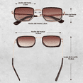 thumbnail image 3 of "Lentes De Sol Uv400 Hd Liberton V8 Para Mujer Lab.G, Cafe ", 3 of 5