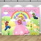 thumbnail image 4 of Fondo de fiesta de princesa Peach con decoración de Super Mario rosa, fondo para cumpleaños de niña, accesorios para estudio fotográfico de baby shower, 4 of 5