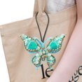 thumbnail image 3 of Artesanía Diamantes Hechas A Mano Diebla 3D Bag Lentejuelas Costilla (mariposa) Azul, 3 of 9