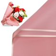 thumbnail image 2 of Wraps waterproof floral wrapping paper, fresh flowers, pink, 2 of 5