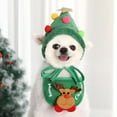 thumbnail image 6 of GASTROPOD 2026 New Christmas Tree Hat for Dog Hat Holiday Pompoms Headwear Costume Headwear Dog Cats Christmas Props for Dog Cats, 6 of 7