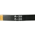 thumbnail image 3 of Unique Bargains A28 V-Belts 28' Mid-Perimeter, A-Section Rubber Drive Belt 2pcs, 3 of 3