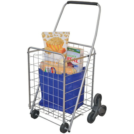 Helping Hand 3-wheel Stair-Climbing Folding Cart (Best Folding Shopping Cart)