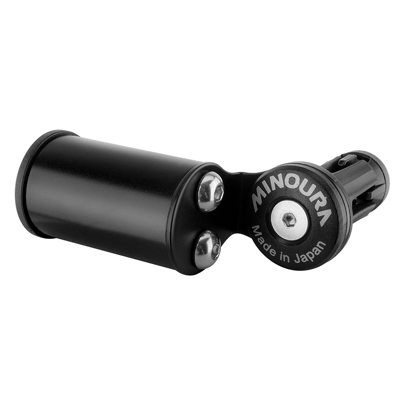 Minoura Space Mount Wide Accessory Holder For 22-35mm Pipes - Tool-Free Clamp With M5 Screw Hole - View #3