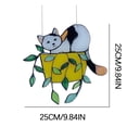 thumbnail image 2 of Cat In A Flowerpot Suncatcher Cat Light Catcher Pendant For Flower Pot, 2 of 5