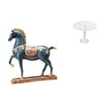 thumbnail image 1 of Figura de caballo, escultura de animal, estatua de caballo de resina coleccionable, adorno para centro de mesa, miniaturas para casa de muñecas, muebl, 1 of 7