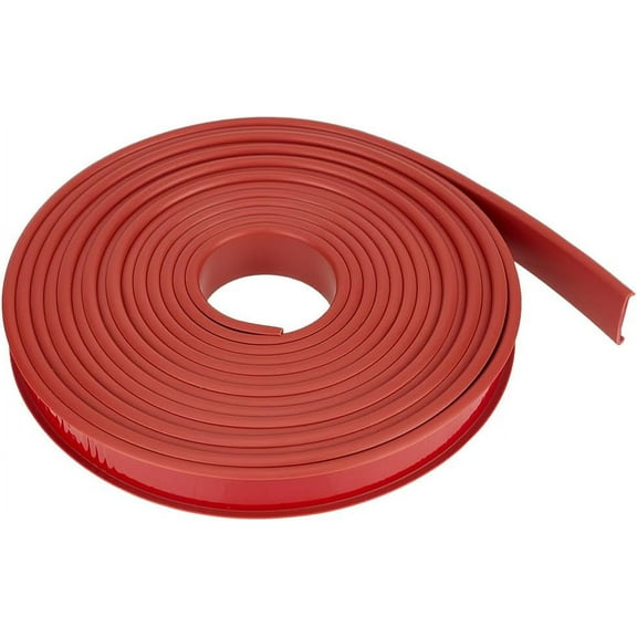 TPE Self-Adhesive Flexible Molding Trim Ceiling Molding Wall Trim for Furniture Red 22.5mm about 5m/roll