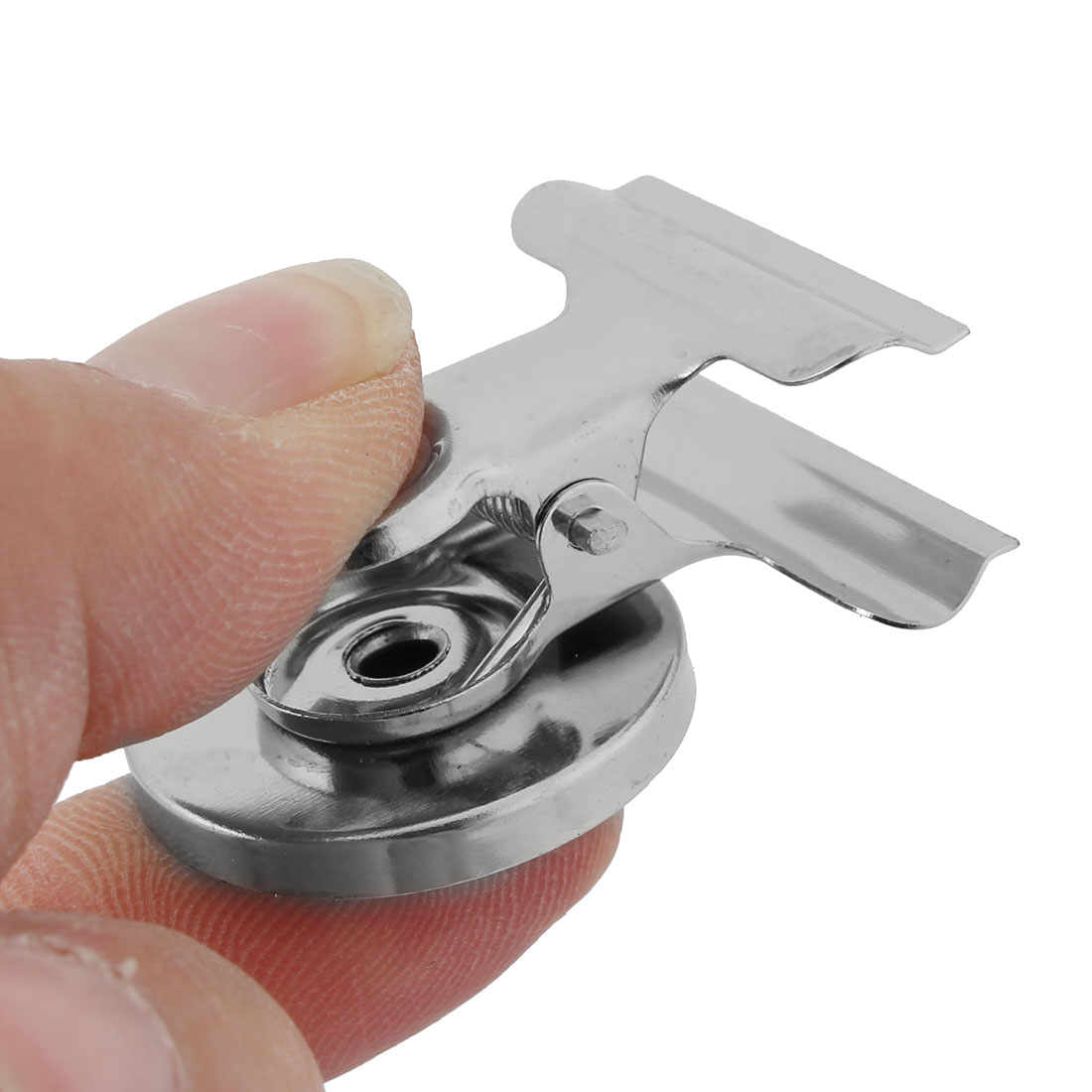 Fridge Spring Loaded Wall Memo Ticket Hook Binder Clamp Clip 12