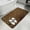 Brown, variant on Green Leopard Print Bathroom Rugs Non Slip Washable Bath Mat Absorbent Front Door Mat Farmhouse Abstract Animal Patterned Indoor Doormat for Kitchen Entryway Shower Decor Accessories 15.7"x23.6"