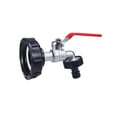 thumbnail image 1 of Adaptador de grifo de caja de agua IBC de cobre desmontable profesional reutilizable a prueba de fugas adaptador de riego de plantas de Herramientas y ferretería Punta de plástico de 3/4 de pulgada Eigraketly TO009559-06, 1 of 6