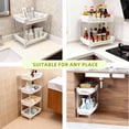 thumbnail image 5 of 4-Tier Standing Shelf Unit with Drainage Baskets – Sturdy Bathroom & Shower Organizer, Over The Toilet Storage, Space-Saving Shelf for Bathroom Essentials, Towels, & Toiletries, 5 of 6