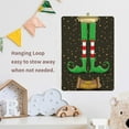 thumbnail image 7 of FMSHPON Christmas Elf's LegsShoes Clipboard Hardboard Wood Nursing Clip Board and Pull for Standard A4 Letter 13x9 inches, 7 of 7